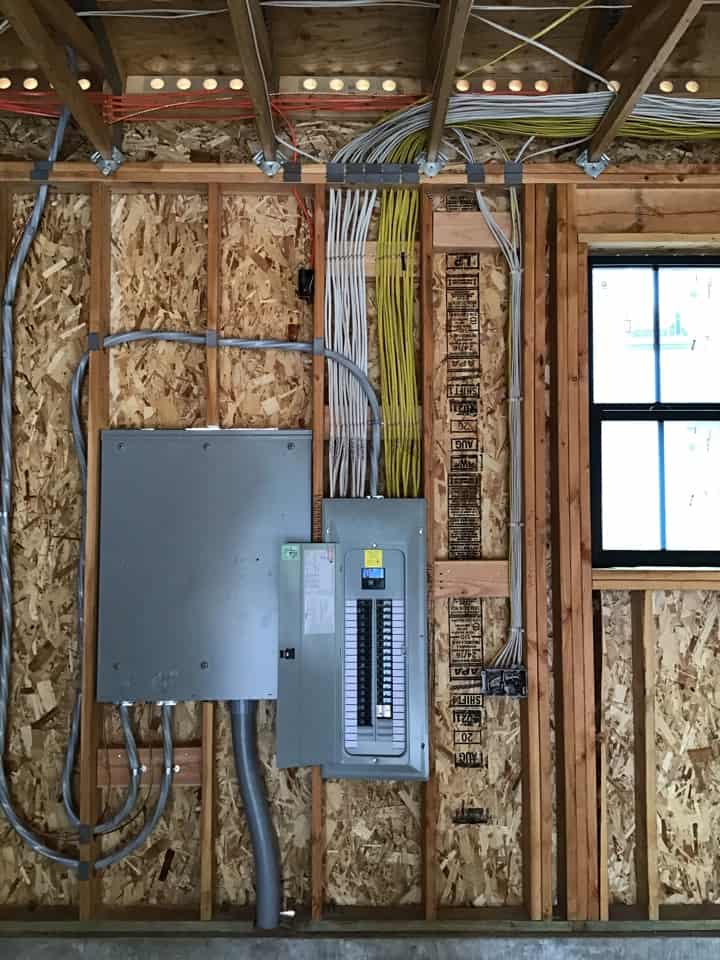professional electrician panel change